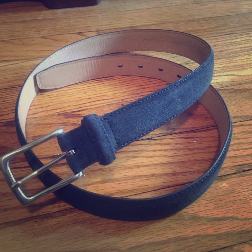 Banana Republic Genuine Leather Suede Belt
